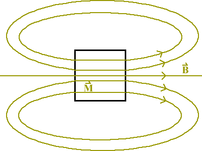 dipole magnetic field for square cylinder