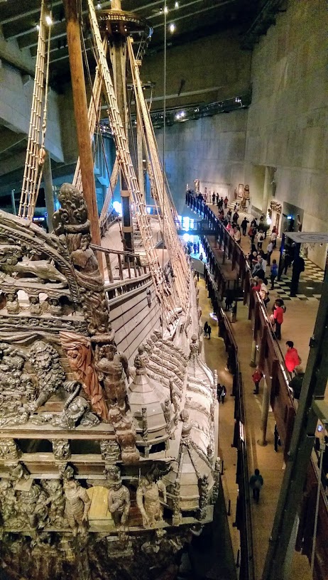 Vasa ship in Stockholm, Sweden